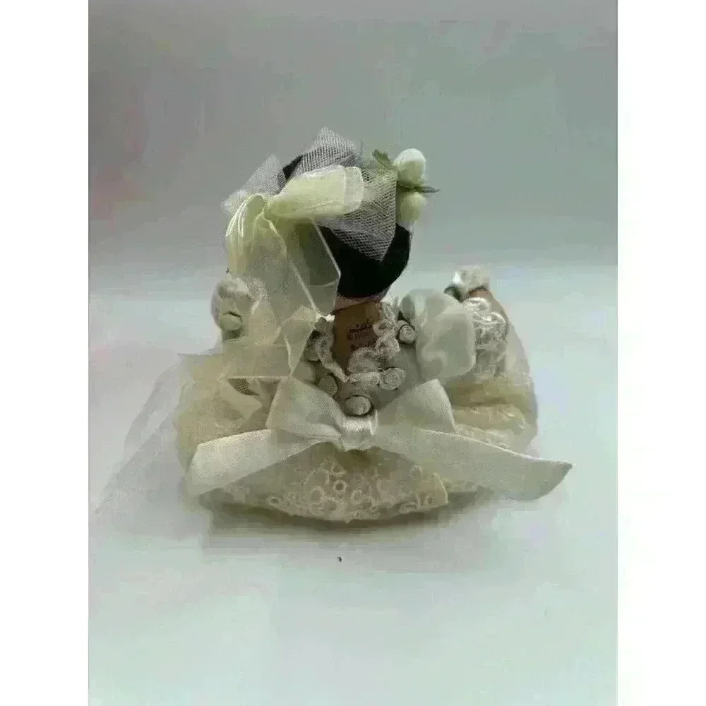 Marie Osmond Fine Collectibles Princess Rose Bud 6 inch Asian Bridal Doll COA